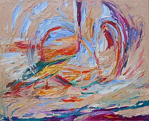 Magdalena Walulik - Beige abstraction 152