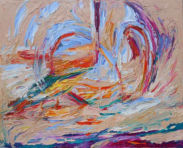 Magdalena Walulik - Beige abstraction 152