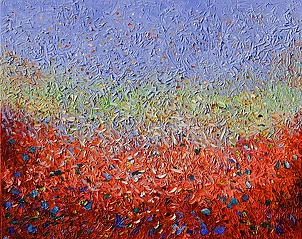 Magdalena Walulik - Red abstraction 041