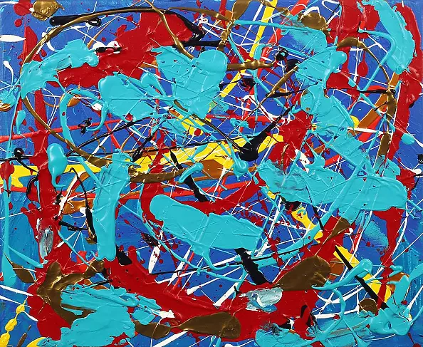 Edward Dwurnik - Abstraction