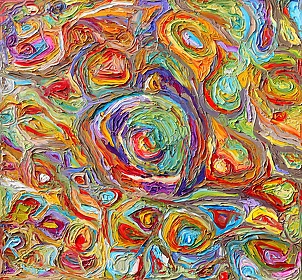 Magdalena Walulik - Colorful abstraction 093