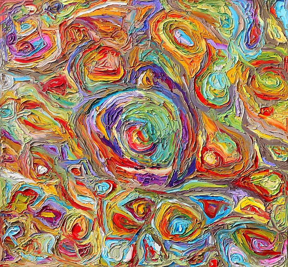 Magdalena Walulik - Colorful abstraction 093