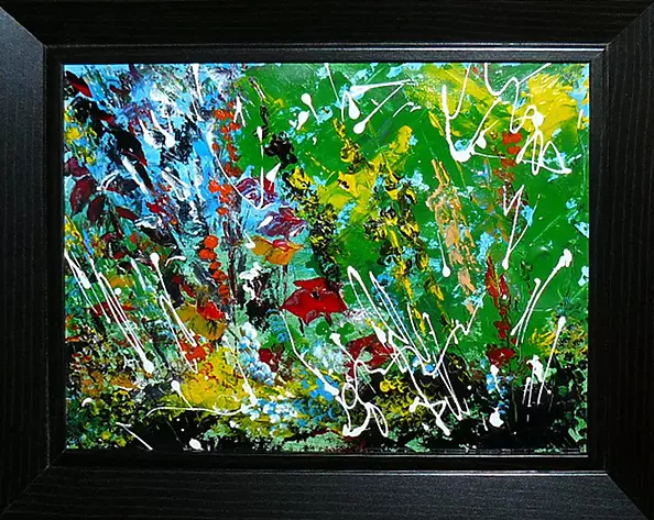 Iwona Wierkowska-Rogowska - Abstraction floral II