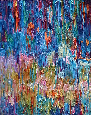 Magdalena Walulik - Blue abstraction 066