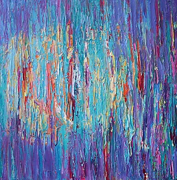 Magdalena Walulik - Blue abstraction 153