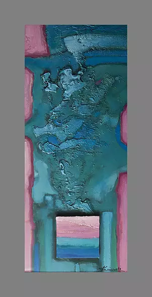   - Blue abstraction ...