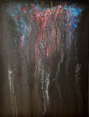Jacek Rutkowski, Abstrakcja no:230625, Obraz akrylowy - płótno, 60 x 80