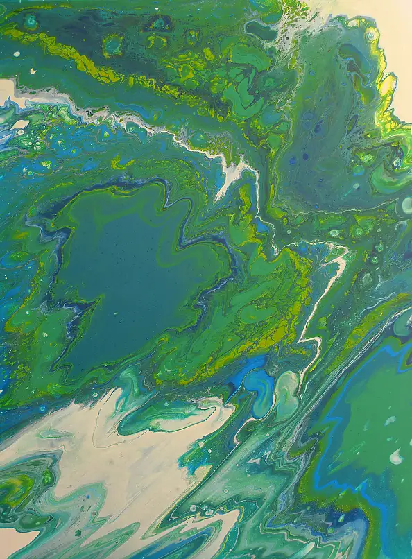 Jacek Rutkowski, Abstraktionsnummer: 231211, Acrylgemälde - Leinwand, 60 x 80
