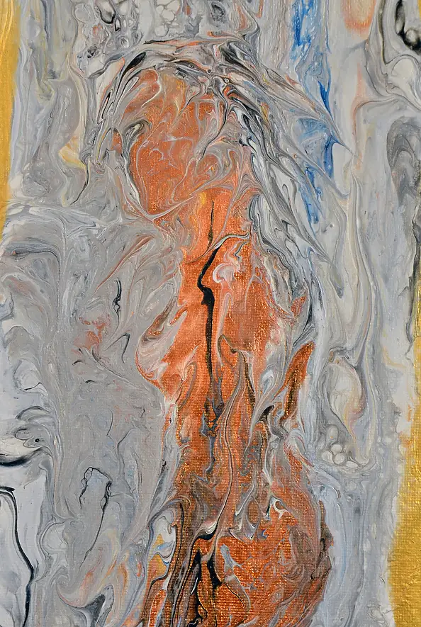 Jacek Rutkowski, Abstrakcja no:260118, Obraz akrylowy - płótno, 50 x 50