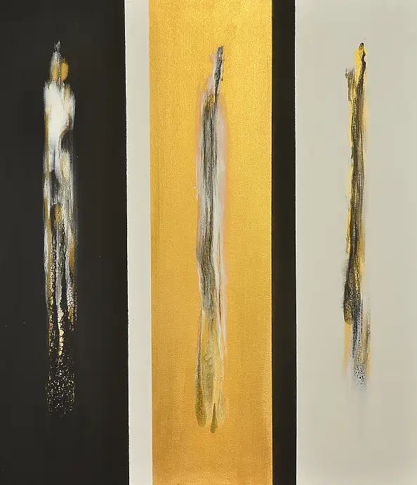 Jacek Rutkowski, Abstrakcja no:260228, Obraz akrylowy - płótno, 70 x 80