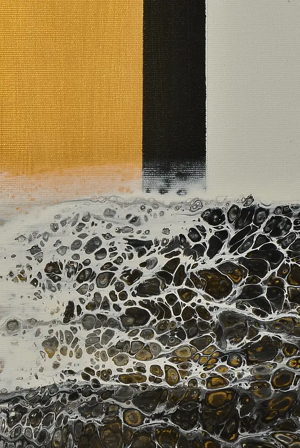 Jacek Rutkowski, Abstrakcja no:260320, Obraz akrylowy - płótno, 70 x 80