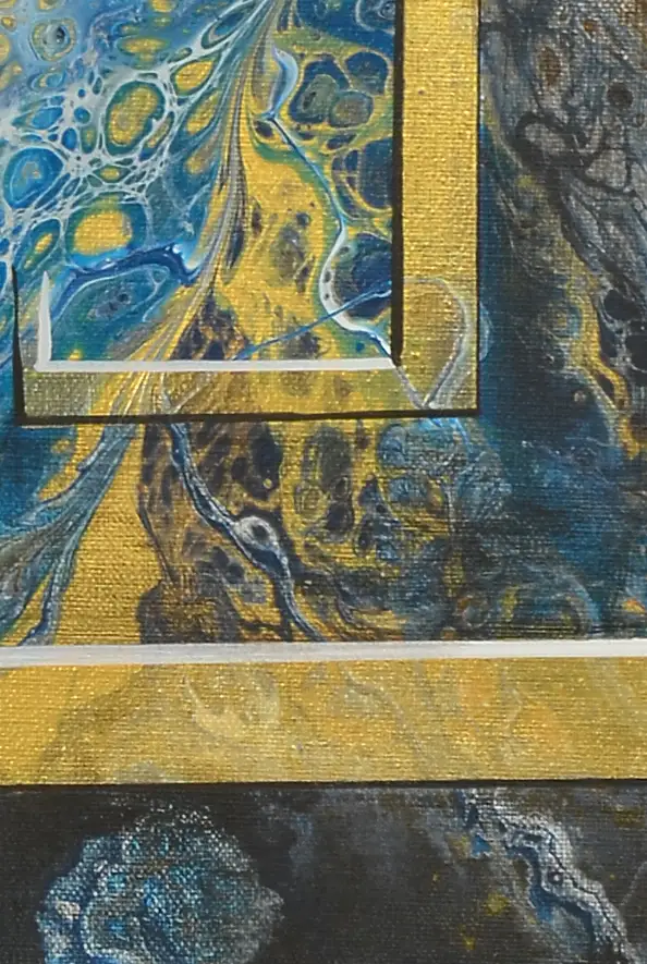 Jacek Rutkowski, Abstrakcja no: 260423, Obraz akrylowy - płótno, 55 x 75