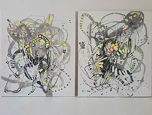 Marlena Majchrzak - Abstraction No. 62, 63