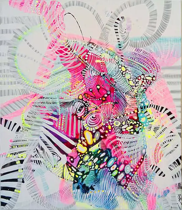 Marlena Majchrzak - Abstrakcja organiczna 82,83 - dyptyk