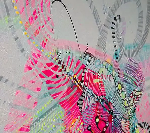 Marlena Majchrzak - Abstrakcja organiczna 82,83 - dyptyk