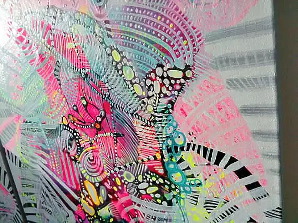 Marlena Majchrzak - Abstrakcja organiczna 82,83 - dyptyk