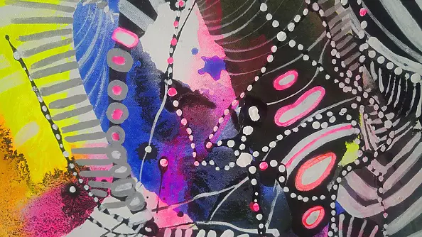 Marlena Majchrzak - Organic abstraction 85, 86 - diptych