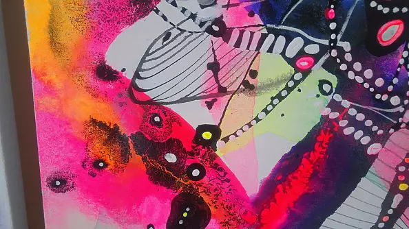 Marlena Majchrzak - Organic abstraction 85, 86 - diptych