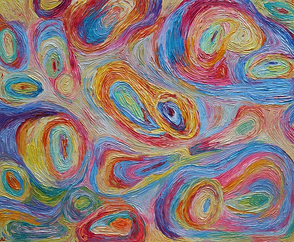 Magdalena Walulik - Abstrakcja pastelowa 31