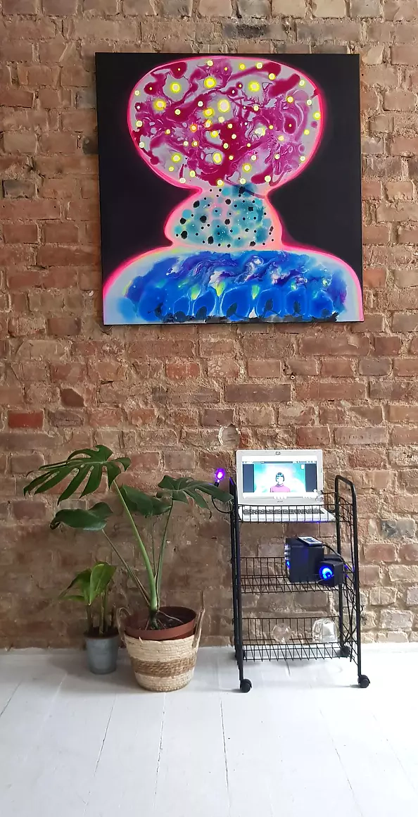 Marlena Majchrzak - Abstrakcja psychodeliczna 1