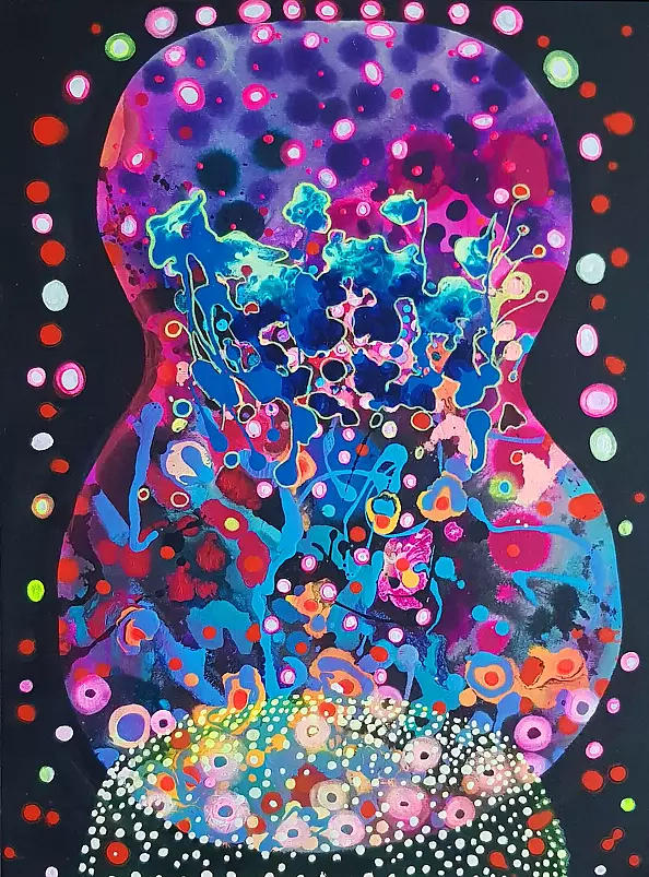 Marlena Majchrzak - Abstrakcja psychodeliczna 4 