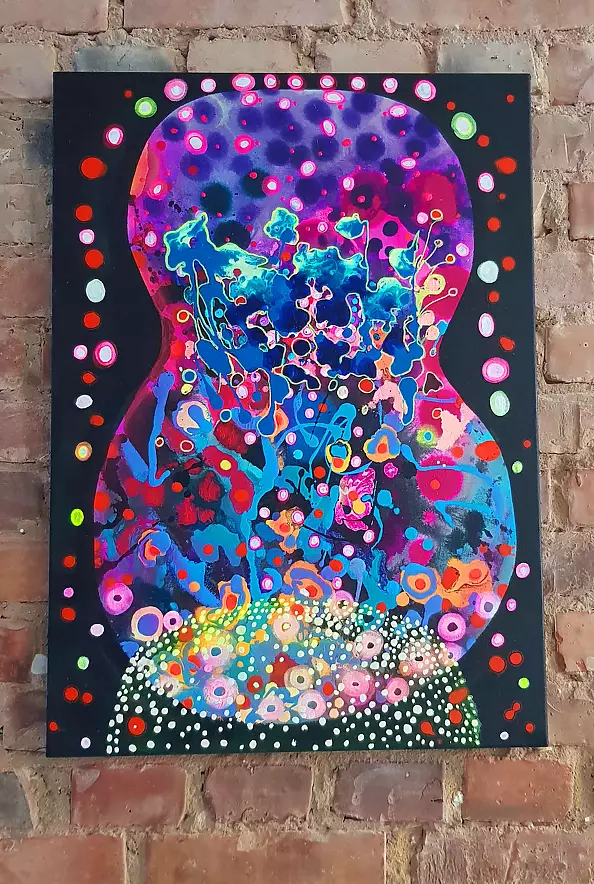 Marlena Majchrzak - Abstrakcja psychodeliczna 4 