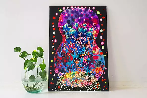 Marlena Majchrzak - Abstrakcja psychodeliczna 4 