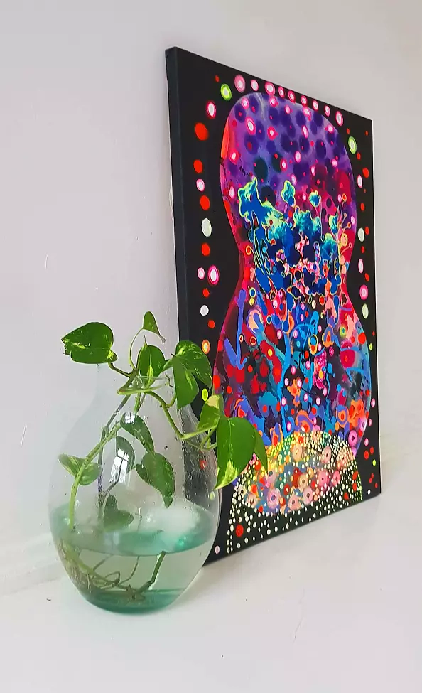 Marlena Majchrzak - Abstrakcja psychodeliczna 4 