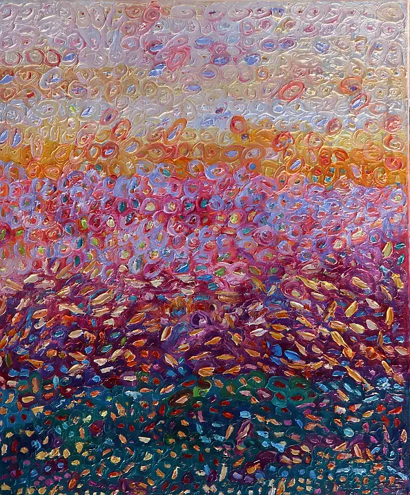 Magdalena Walulik - Purple abstraction 025