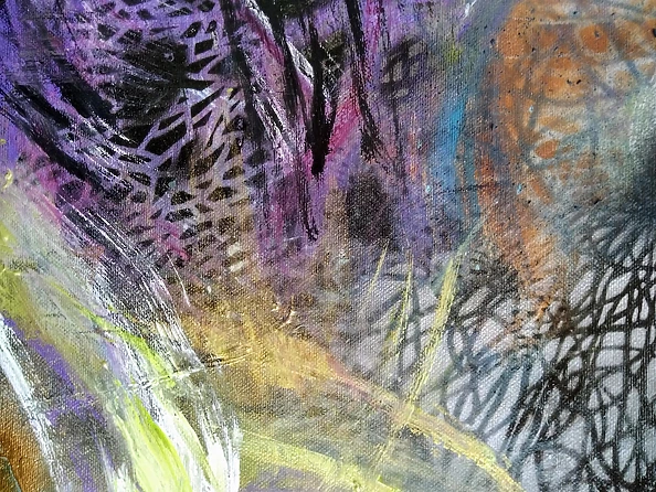 Anna Borcz - Abstrakcja - sen nocy letniej