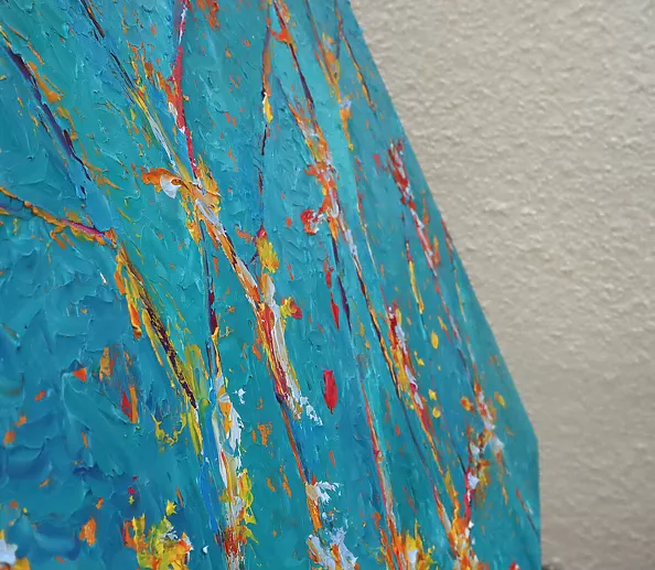 Magdalena Walulik - Abstrakcja turkusowa 129 Przepięcie w układzie scalonym