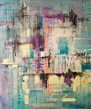 Sylwia Piotrowicz - Abstraction in purple