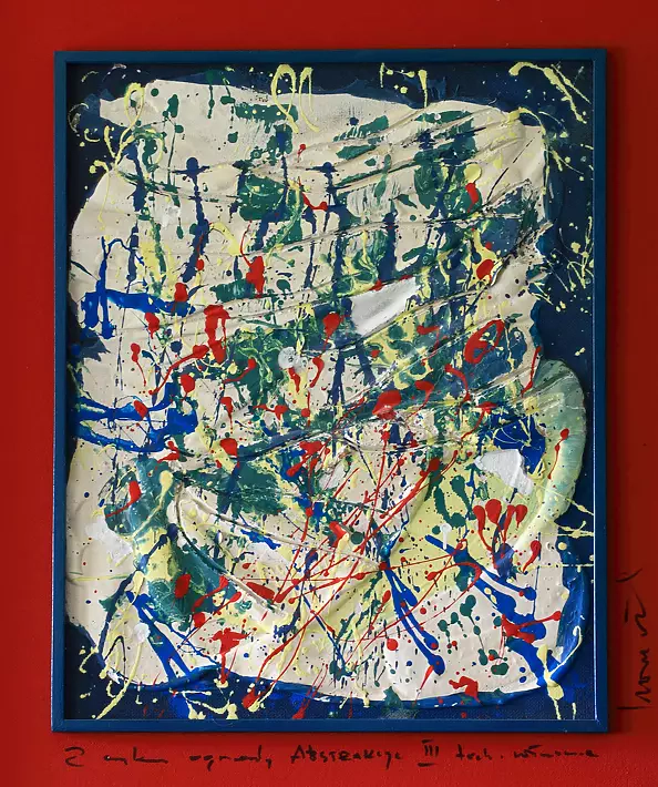 Tadeusz Iwańczuk - Abstraction from the series gardens