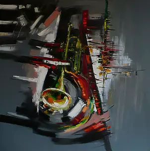   - Abstraction with a trumpet 1