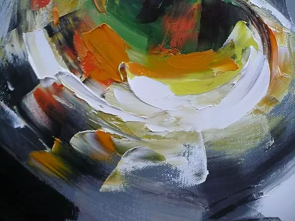 Dorota Łaz - Abstraction with a trumpet 1