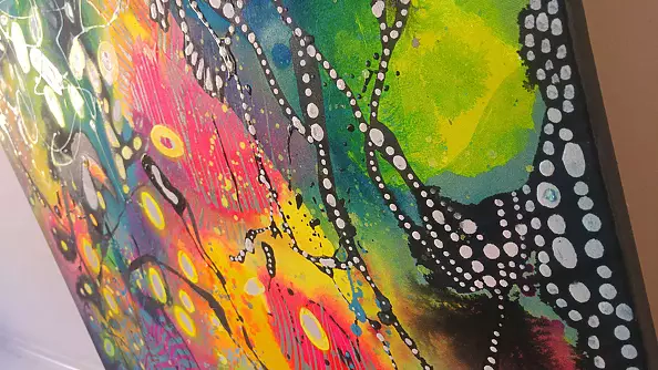 Marlena Majchrzak - Abstraction with a toucan