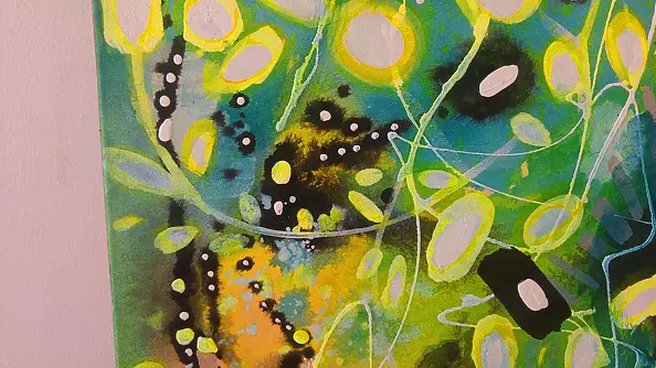 Marlena Majchrzak - Abstraction with a toucan