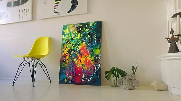 Marlena Majchrzak - Abstraction with a toucan