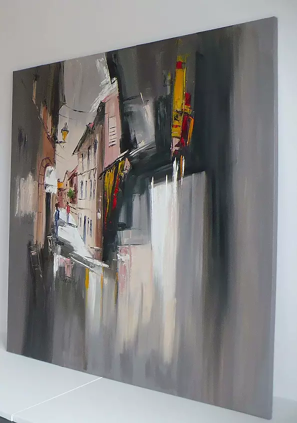 Dorota Łaz - Abstraction with a street