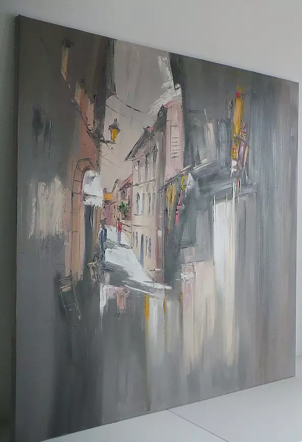 Dorota Łaz - Abstraction with a street