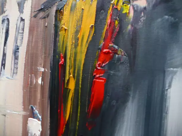 Dorota Łaz - Abstraction with a street