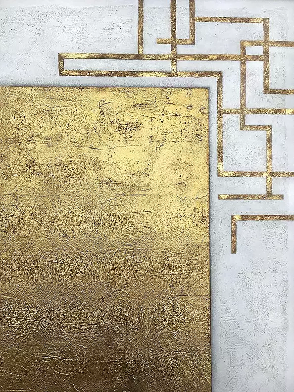 Adriana Plucha - Przestrzeń Wariantów - Czyste złoto 23,75 karaty 