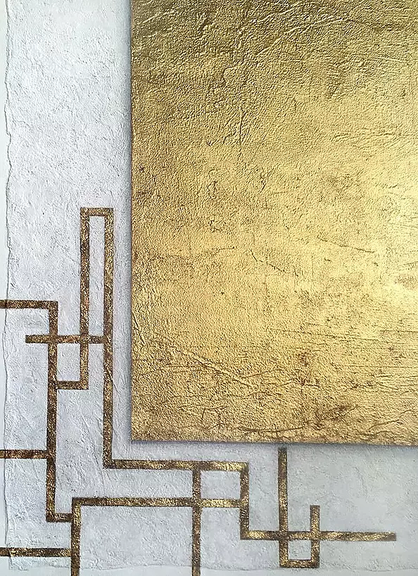 Adriana Plucha - Przestrzeń Wariantów - Czyste złoto 23,75 karaty 