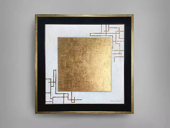 Adriana Plucha - Przestrzeń Wariantów - Czyste złoto 23,75 karaty 