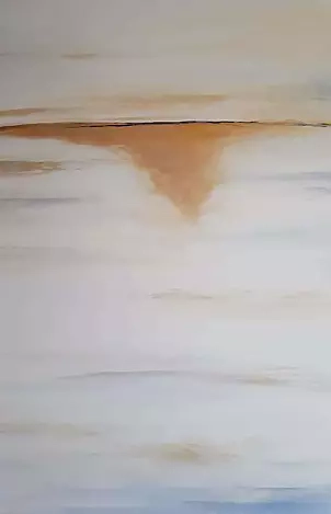   - Абстракция с золотой акриловой картиной