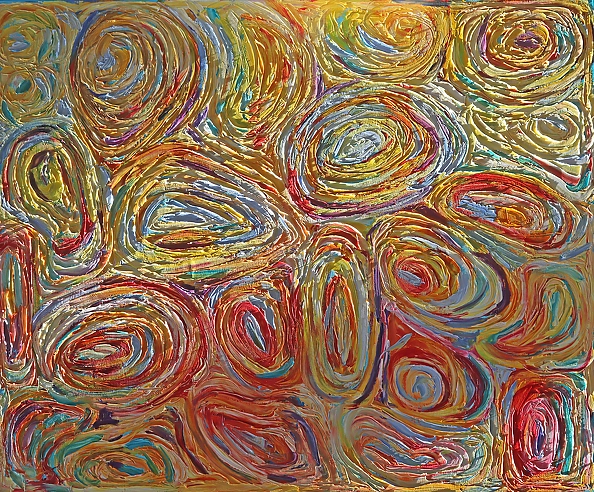 Magdalena Walulik - Yellow abstraction 04