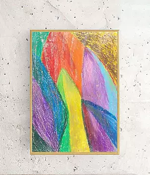 Anna Skowronek - Abstraction-colored drawing