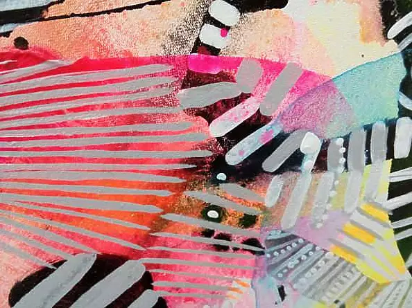 Marlena Majchrzak - "Abstrakcje organiczne 43,44" - dyptyk