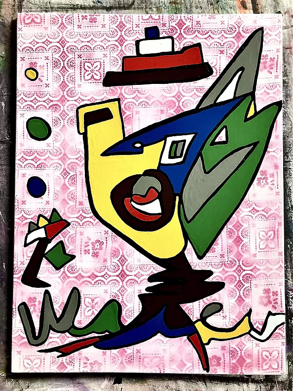 Łukasz Hołowczak - Abstrakcyjna Madam