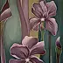 Maria Bronisz - Abstract irises